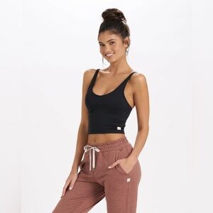 Vuori - Halo Performance Crop (Black)